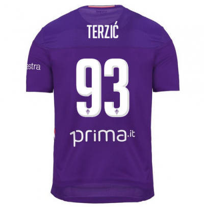2019-20 Fiorentina Home Soccer Jersey Shirt TERZIĆ #93