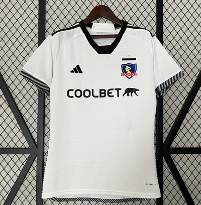 2024-25 Colo-Colo Home Women Soccer Jersey Shirt