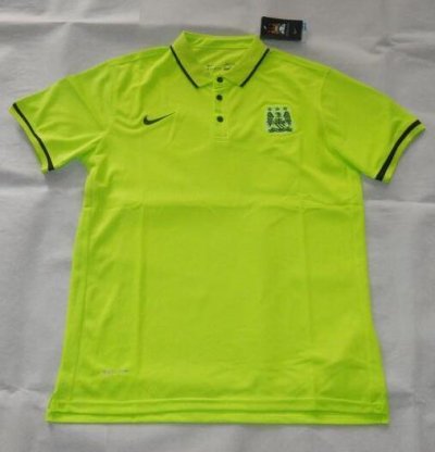 2016-17 Manchester City Green Polo Shirt