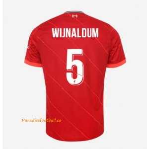 2021-22 Liverpool Cup Home Soccer Jersey Shirt with WIJNALDUM 5 printing