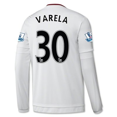 2015-16 Manchester United VAREL 30 LS Away Soccer Jersey