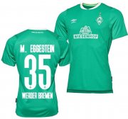2019-20 Werder Bremen Home Soccer Jersey Shirt Maximilian Eggestein #35