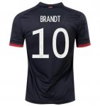 2020 EURO Germany Away Soccer Jersey Shirt JULIAN BRANDT #10