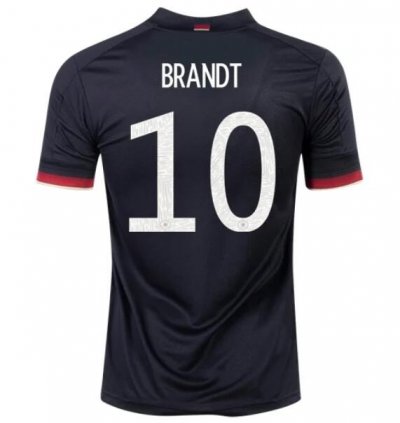 2020 EURO Germany Away Soccer Jersey Shirt JULIAN BRANDT #10