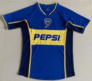 2002 Boca Juniors Retro Home Soccer Jersey Shirt