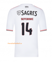 2021-22 Benfica Away Soccer Jersey Shirt with Seferovic 14 printing