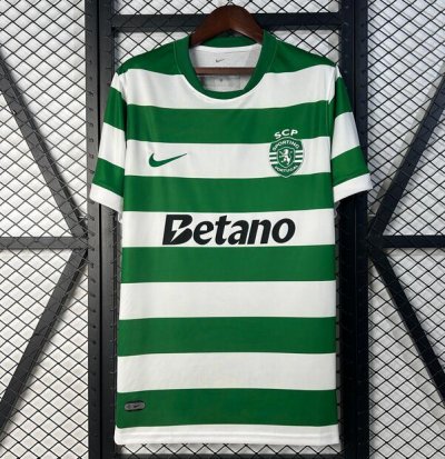 2025-26 Sporting Lisbon Home Soccer Jersey shirt