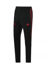 2020-21 Manchester United Black Red Stripe Training Pants