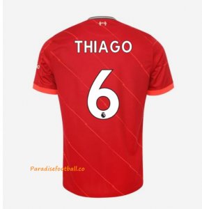 2021-22 Liverpool Home Soccer Jersey Shirt with THIAGO 6 printing