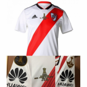 18-19 River Plate Home Final League Edition Soccer Jersey Shirt With Copa Libertadores