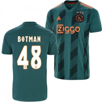 2019-20 Ajax Away Soccer Jersey Shirt Sven Botman 48