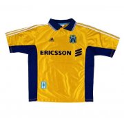 1998-99 Marseille Retro Third Away Yellow Soccer Jersey Shirt