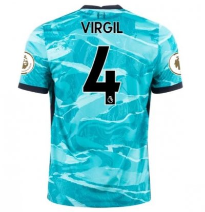 2020-21 Liverpool Away Soccer Jersey Shirt VIRGIL VAN DIJK #4