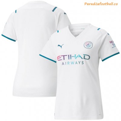 2021-22 Manchester City Women Away Soccer Jersey Shirt