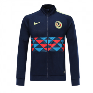 2019-20 Club America Navy High Neck Collar Training Jacket