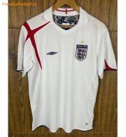 2006 England Retro Home Soccer Jersey Shirt