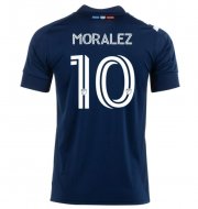 2021-22 New York City Away Soccer Jersey Shirt MAXI MORALEZ #10