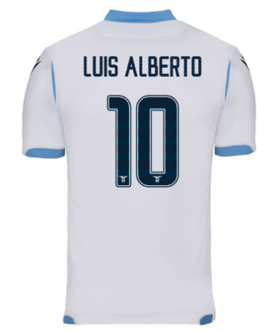 2019-20 SSC Lazio Away Soccer Jersey Shirt LUIS ALBERTO 10