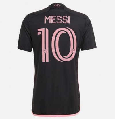 2023-24 Inter Miami CF La Noche Away Soccer Jersey Shirt with Messi #10