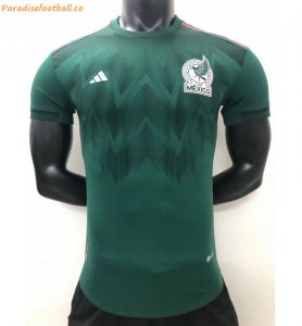 Leaked Version 2022 Mexico Home Soccer Jersey Shirt Player Version
