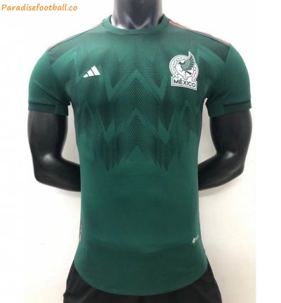 Leaked Version 2022 Mexico Home Soccer Jersey Shirt Player Version