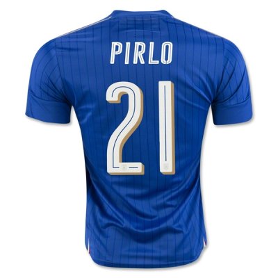 2016 Italy PIRLO #21 Home Soccer Jersey