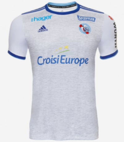 2019-20 Racing Club de Strasbourg Alsace Home Soccer Jersey Shirt