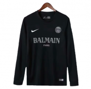 2021-22 PSG Black Long Sleeve T-Shirt