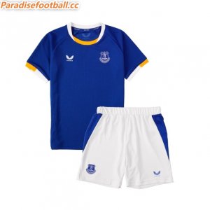 2026-27 Everton Home Kids Soccer Kits Shirt With Shorts