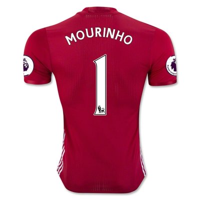 2016-17Manchester United 1 MOURINHO Home Soccer Jersey