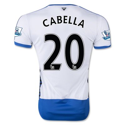 2015-16 Newcastle United CABELLA 20 Home Soccer Jersey