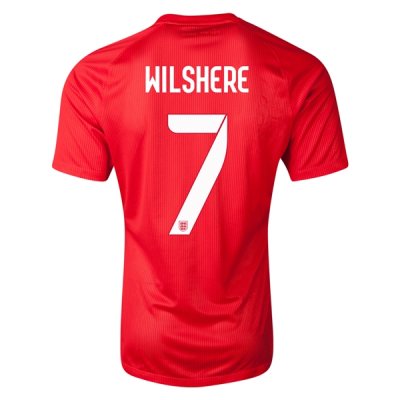 2014 England WILSHERE #7 Away Soccer Jersey