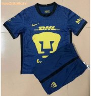 Kids UNAM 2021-22 Away Soccer Kits Shirt With Shorts