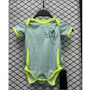 2024 Copa America Mexico Away Infant Soccer Jersey Little Baby Kit