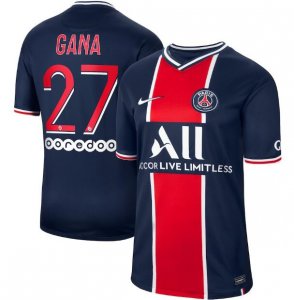 2020-21 PSG Home Soccer Jersey Shirt Gana #27