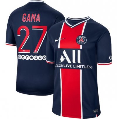 2020-21 PSG Home Soccer Jersey Shirt Gana #27