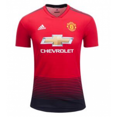 2018-19 Manchester United Home Soccer Jersey Player Version