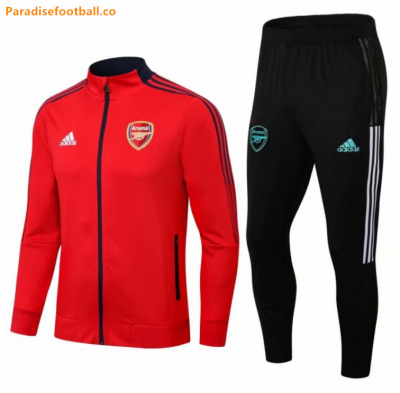 2021-22 Arsenal Red Training Kits Jacket with Pants