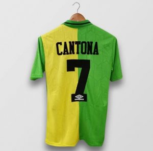 92-94 Manchester United Third Away Retro Soccer Jersey Shirt CANTONA #7