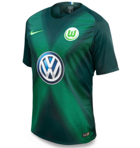 2018-19 VfL Wolfsburg Home Soccer Jersey Shirt