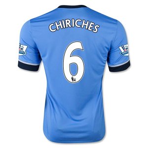 2015-16 Tottenham Hotspur CHIRICHES #6 Away Soccer Jersey