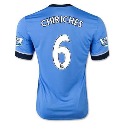 2015-16 Tottenham Hotspur CHIRICHES #6 Away Soccer Jersey