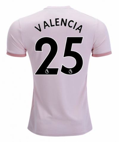 2018-19 Manchester United Away Soccer Jersey Shirt Antonio Valencia #25