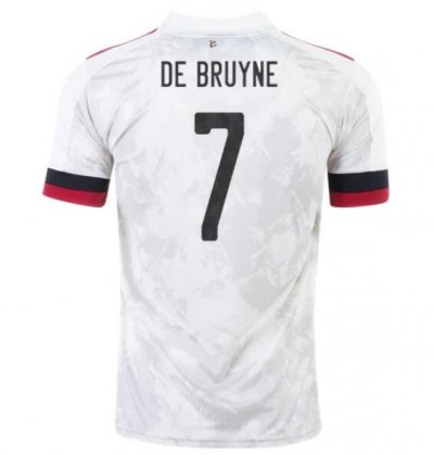 2020 EURO Belgium Away Soccer Jersey Shirt KEVIN DE BRUYNE #7