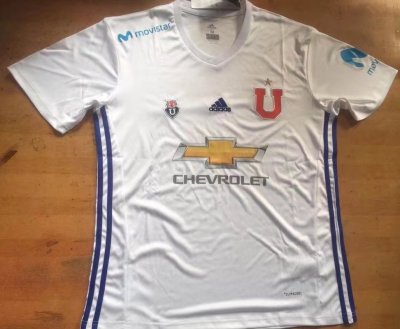 2017-18 Club Universidad de Chile Away Soccer Jersey Shirt