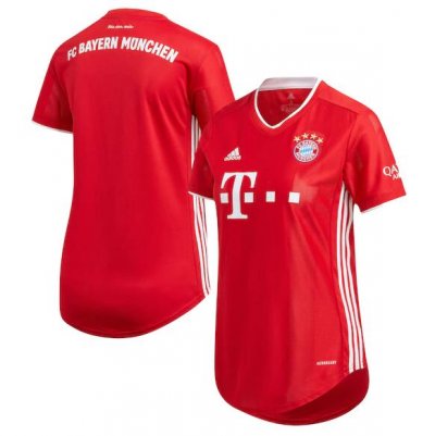 2020-21 Bayern Munich Women Home Soccer Jersey Shirt