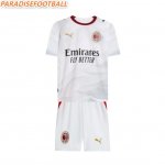 2026-27 AC Milan Away Kids Soccer Kits Shirt with Shorts