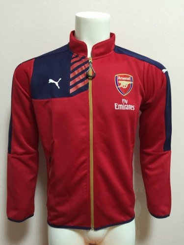 2015-16 Arsenal Training Jacket Red