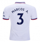 Marcos Alonso #3 Chelsea Away Soccer Jersey Shirt 2019-20