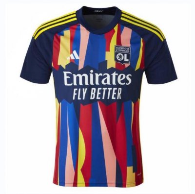 2023-24 Olympique Lyonnais Third Away Soccer Jersey Shirt